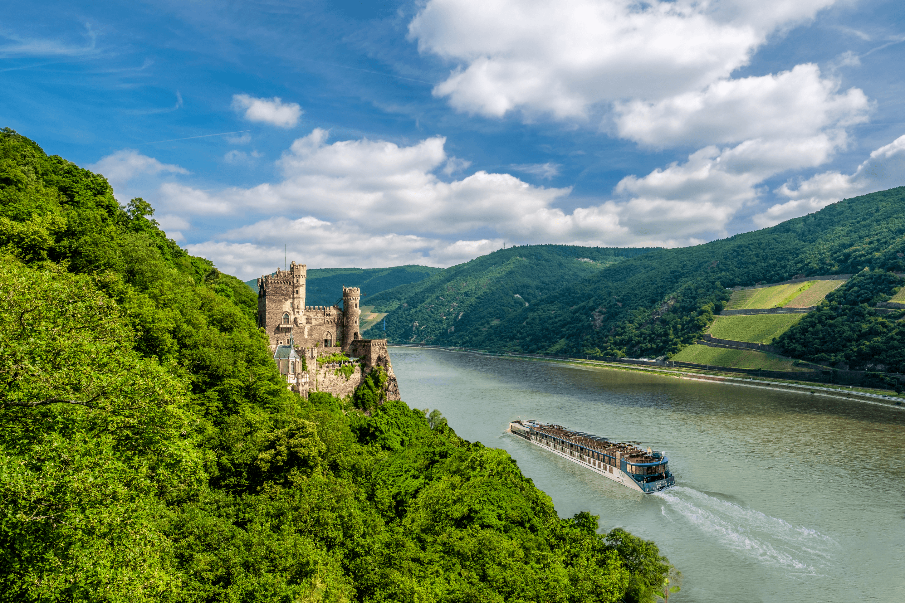 AmaWaterways: Complimentary Land Package- Rhine Castles & Swiss Alps - background banner